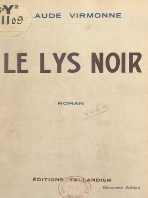 cover image of Le lys noir